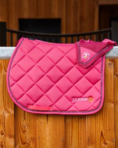 Tapis de selle Boreal JL Jump - Coton nid d'abeille