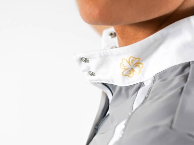 Polo de concours manches courtes Sam - JL Jump - Léger et respirant