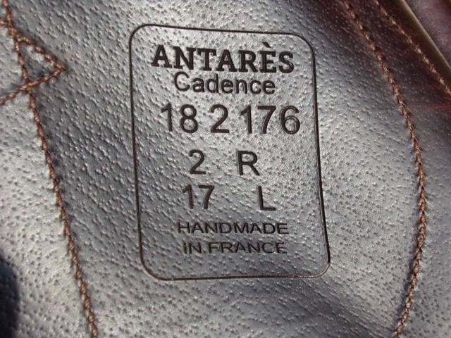 Selle Dressage Antares Cadence 17'