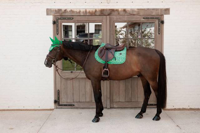 Tapis de Selle Velvet Printing Floral - Kentucky