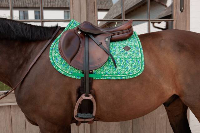 Tapis de Selle Velvet Printing Floral - Kentucky