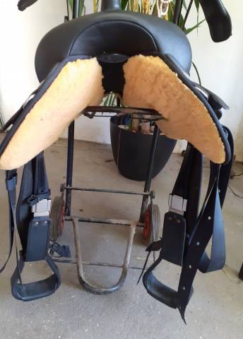 Selle western wintec taille 16 ,cheval.Etat neuf 350 eu