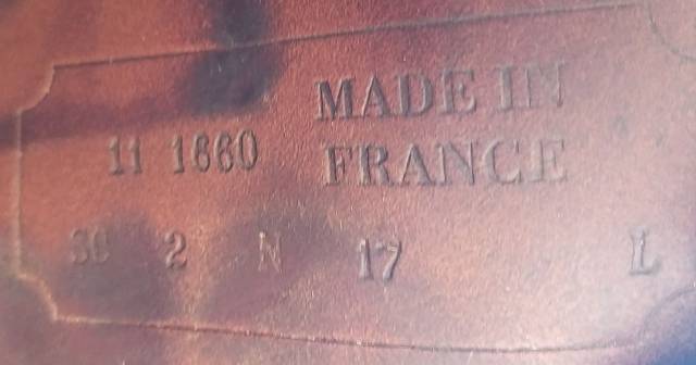 selle CSO ANTARES 17p quartiers 2N