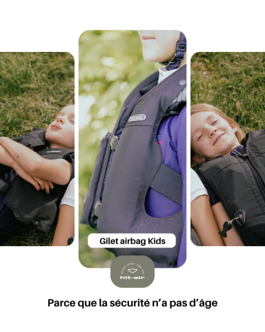Gilet airbag complet Kids - Hit Air - Protection optimale
