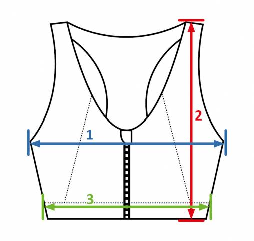 Brassière de sport Amalfi - HKM - Respirante et technique