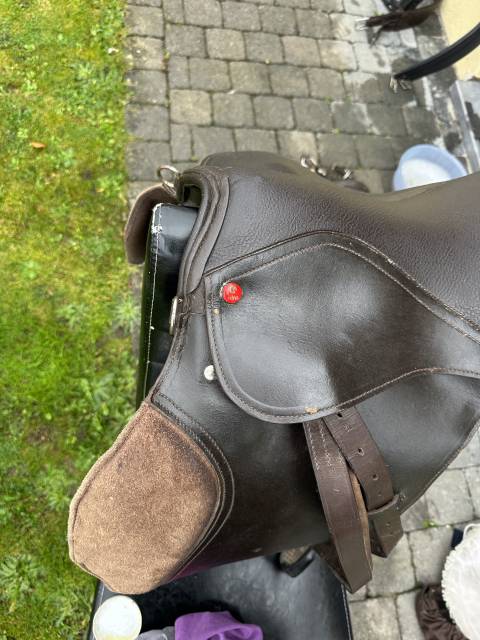 Selle dressage 18 pouces