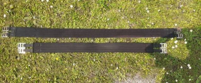 Selle en cuir noire taille 17,5