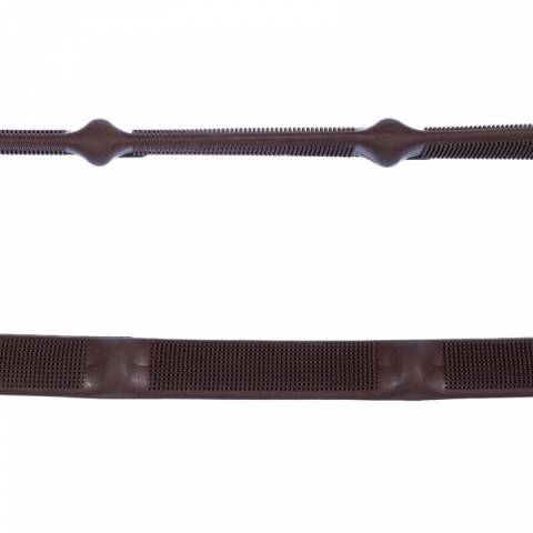 Rênes caoutchouc avec 7 stops - Collection One - Jump'In