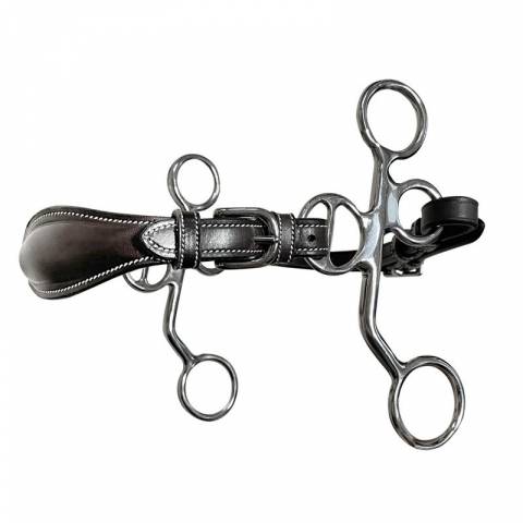 Hackamore PONEY cuir branches courtes - Jump'in