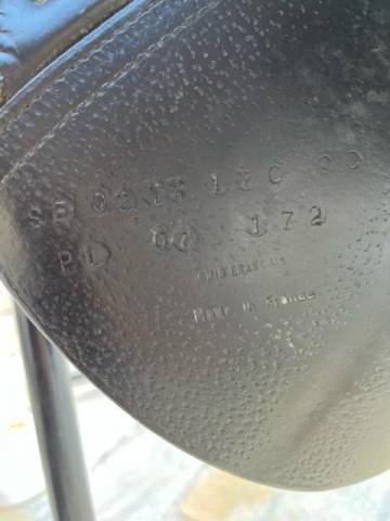 Selle CWD noir 17P 2C