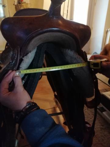 Selle western FQH 16 pouces 