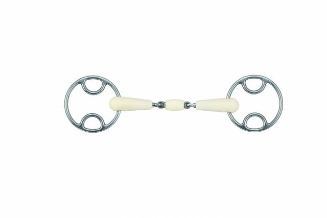 Mors Happy Mouth Loop Ring Double Joint - Biarritz