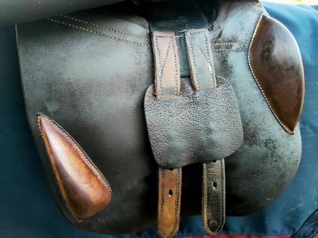 selle GUY CANTIN CSO 16.5 Pouces marron