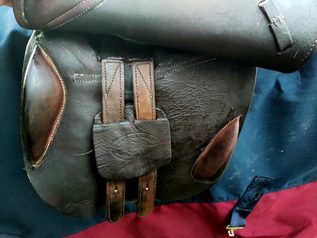 selle GUY CANTIN CSO 16.5 Pouces marron