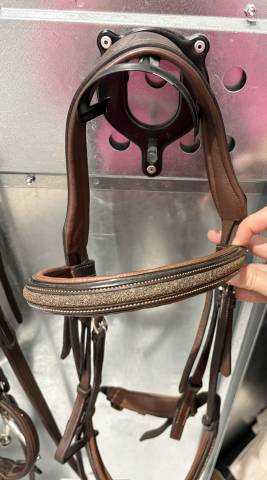 Filet jump in Crystal (muserolle Dyon) taille cheval