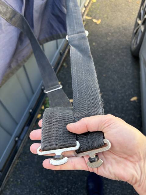 Couverture equiline 300g taille 6'6 bleue marine