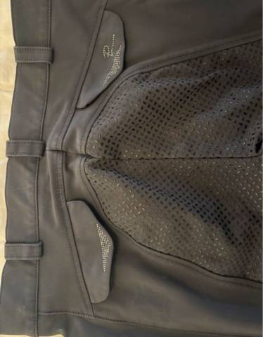 Pikeur pantalon gris strass FR 38