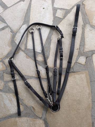 Collier CWD a pont demi rond taille 3 marron