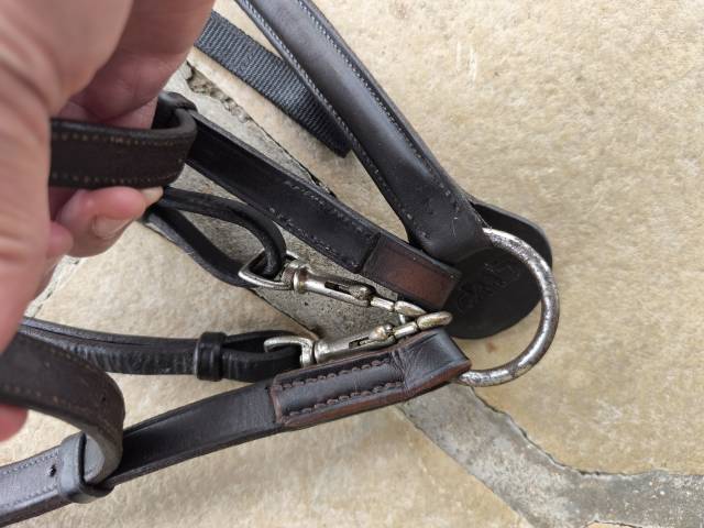 Collier CWD a pont demi rond taille 3 marron