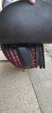 Selle amazone entièrement équipée 