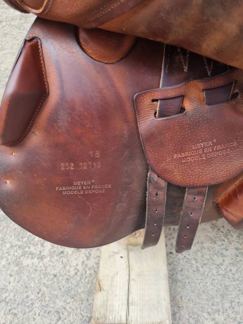 Selle meyer 18 marron