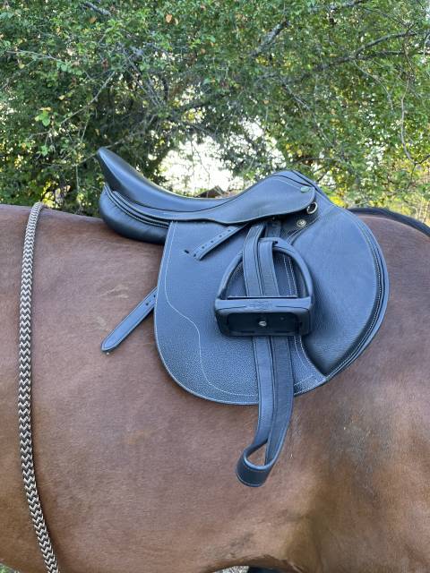 Selle cavalhorse 17pouces arcade interchangeables 