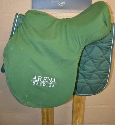 Selle Bates Caprilli Close Contact Cair – 17" – Cuir br