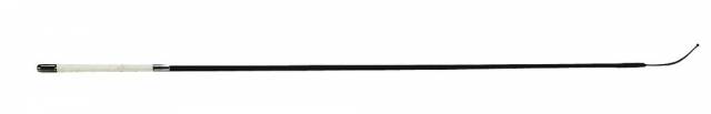 Stick de dressage W&G - Poign&eacute;e blanche