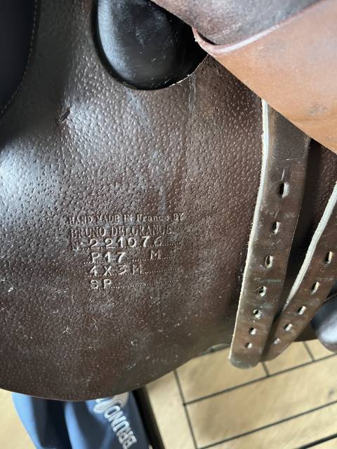 Selle obstacle Bruno Delgrange