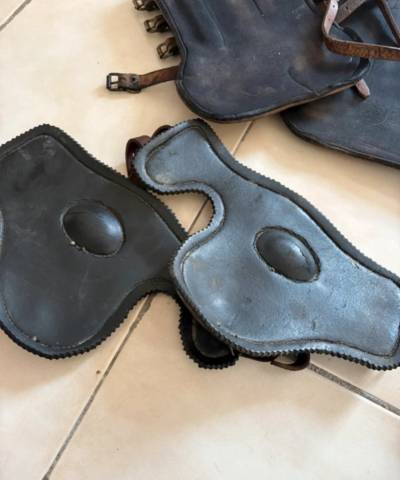 Lot protections cheval Guêtres Forestier + Protège-boul