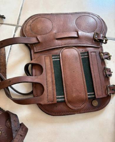 Lot protections cheval Guêtres Forestier + Protège-boul