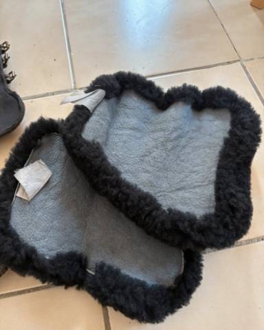 Lot protections cheval Guêtres Forestier + Protège-boul