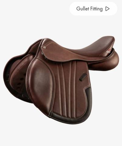Selle Chamonix premiere equine cuir neuve 17 