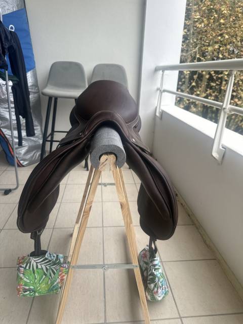 Selle forestier Seoul 18 4A Chataigne Veau / Grainé 