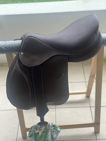 Selle forestier Seoul 18 4A Chataigne Veau / Grainé 