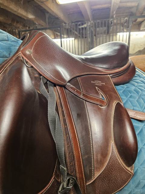 Selle Devoucoux Chiberta K 16.5 Havane