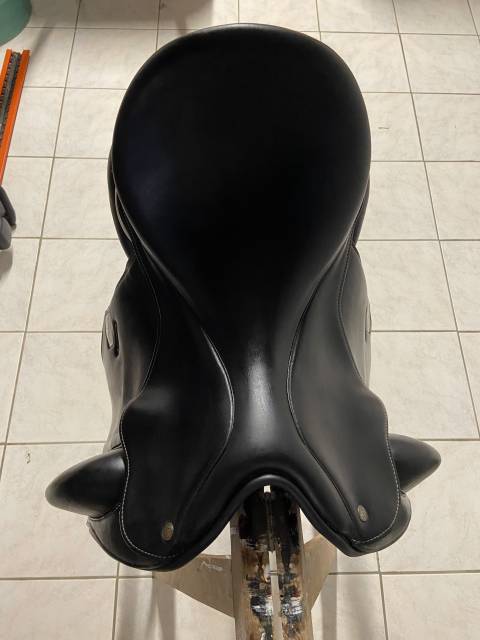 Selle dressage mono-quartier - Time Rider - 17,5