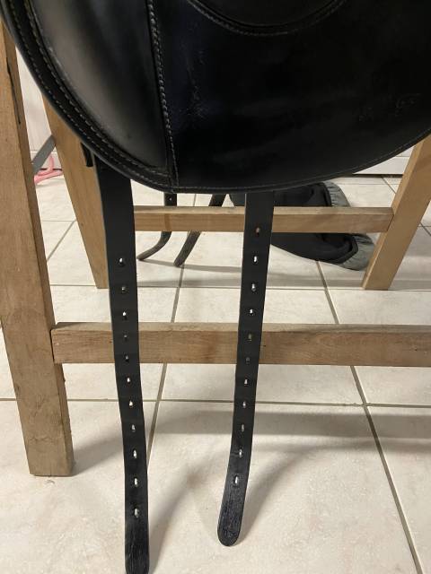 Selle dressage mono-quartier - Time Rider - 17,5