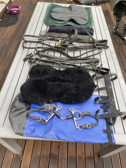 Lot mat&eacute;riel &eacute;quitation 