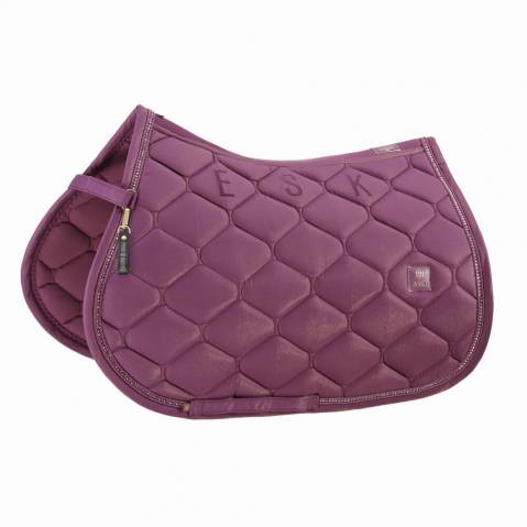 Tapis de selle Glam Crystal Heritage - Eskadron - Strass dor&eacute;s