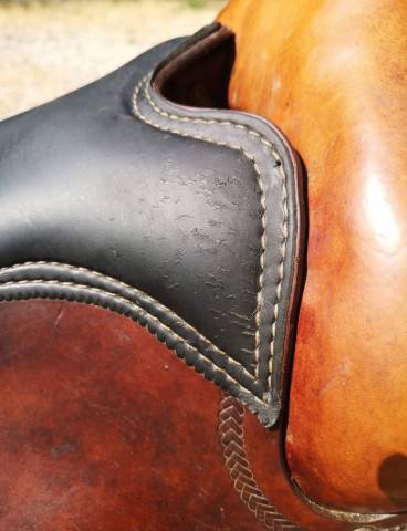 Selle western continental 15,5