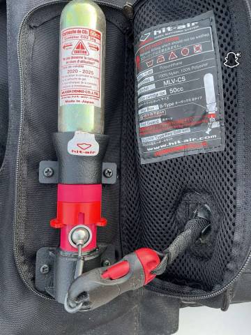 Airbag hit-air taille M