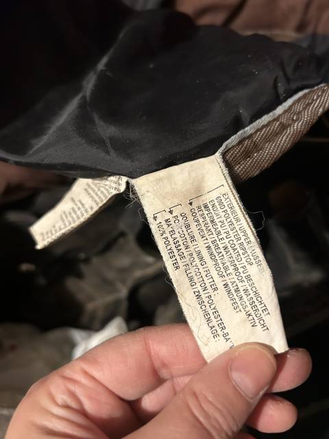 Couverture hiver imperméable marron