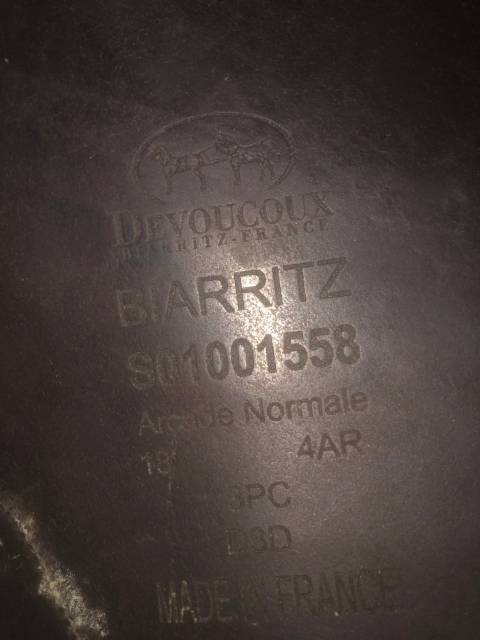 Selle Devoucoux &eacute;quip&eacute;e