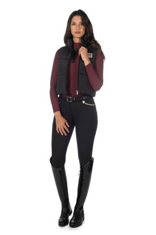 Gilet matelass&eacute; cropped Livigno - HKM - Polyester