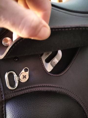 Selle wintec 500 mixte hart 17 " marron