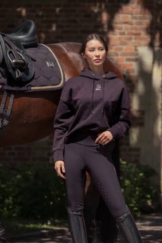 Sweat à capuche Sparkle Heritage 2025 - Eskadron - Coton pailleté