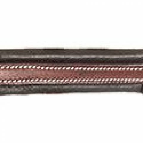 Licol en cuir Soft - HKM - Cuir vachette, rembourr&eacute;