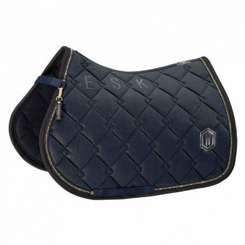 Tapis de selle COTTON GLITTER CRYSTAL - Eskadron - Coton paillet&eacute;