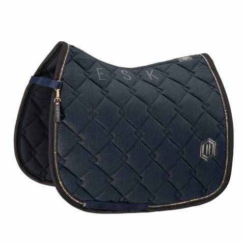 Tapis de selle COTTON GLITTER CRYSTAL Dressage Heritage 2025 - Eskadron